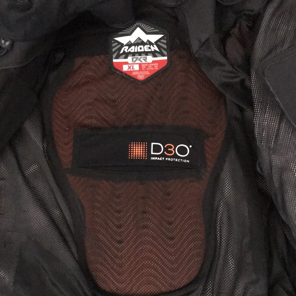 THE ICON Rainden DKR D30 Men Motorcyclist Jacket | XL